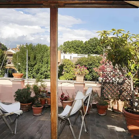Trastevere Split Level Terrace - Collection Rome